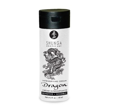 Krem stymulujący dla par (łagodny) - Shunga Dragon Cream Sensitive 60 ml